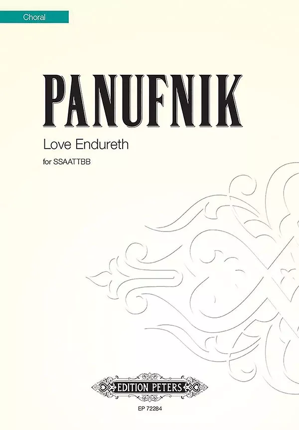 Love Endureth for SSAATTBB Choir: SSAATTBB Choral Octavo