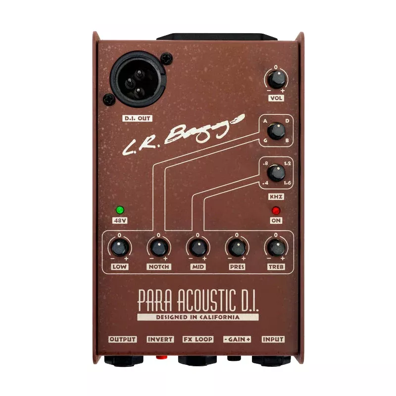 LR Baggs Para DI – Acoustic Direct Box & Preamp with 5-band EQ