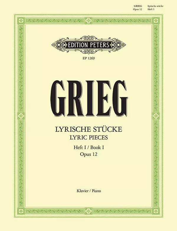 Lyric Pieces for Piano, Book 1 Op. 12: Piano (Solo)