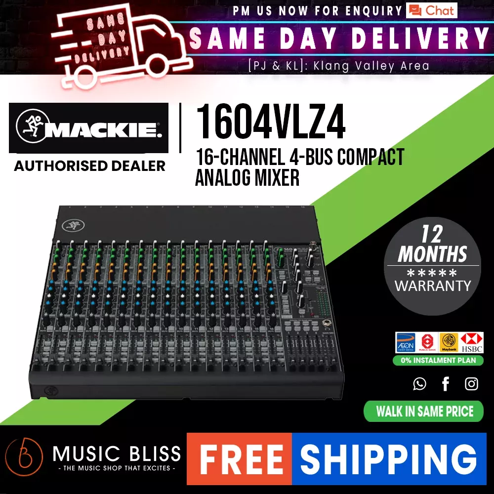 Mackie 1604VLZ4 16-channel Analog Mixer