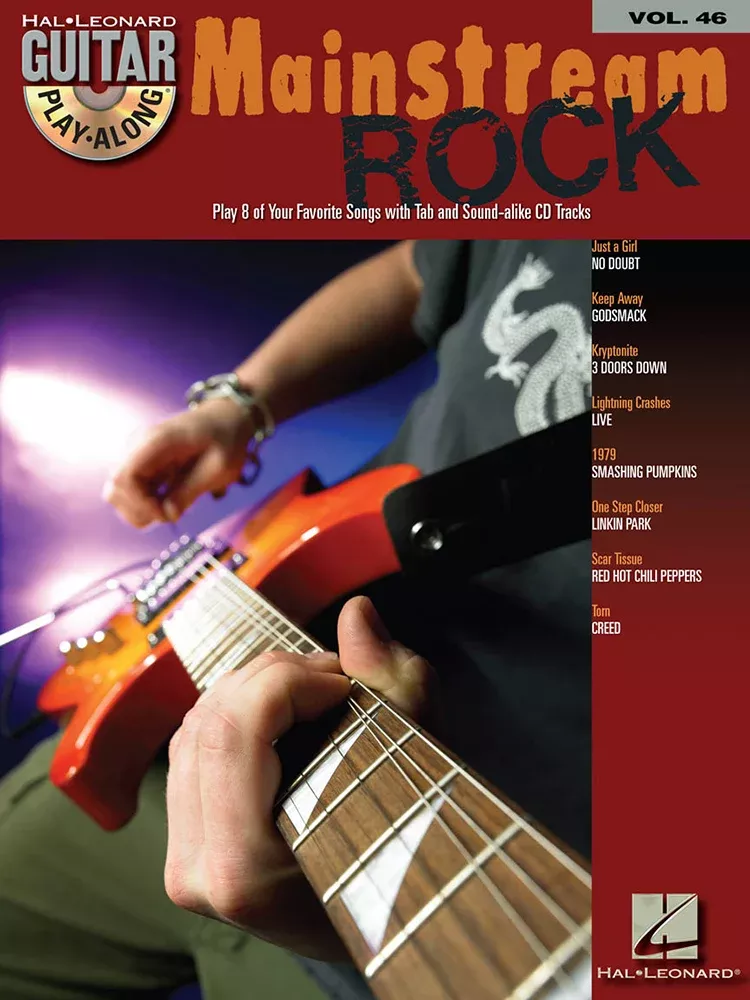 Mainstream Rock Guitar Playalong Volume 46 BK/CD
