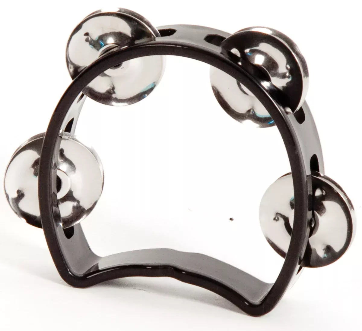 Mano Percussion Junior Tambourine in Black