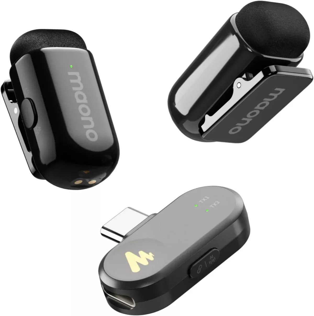 MAONO WAVE T1 MINI Wireless Microphone - Type-C Version (No charging Case)