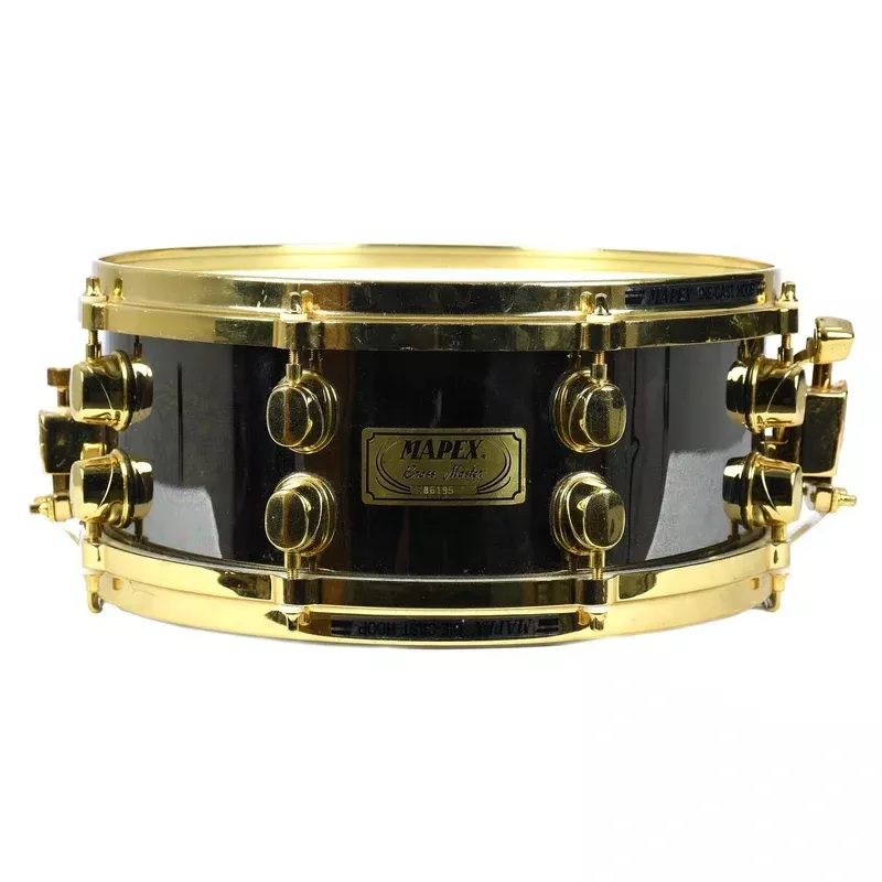 Mapex Brassmaster 6.5×14 Snare Black – Used