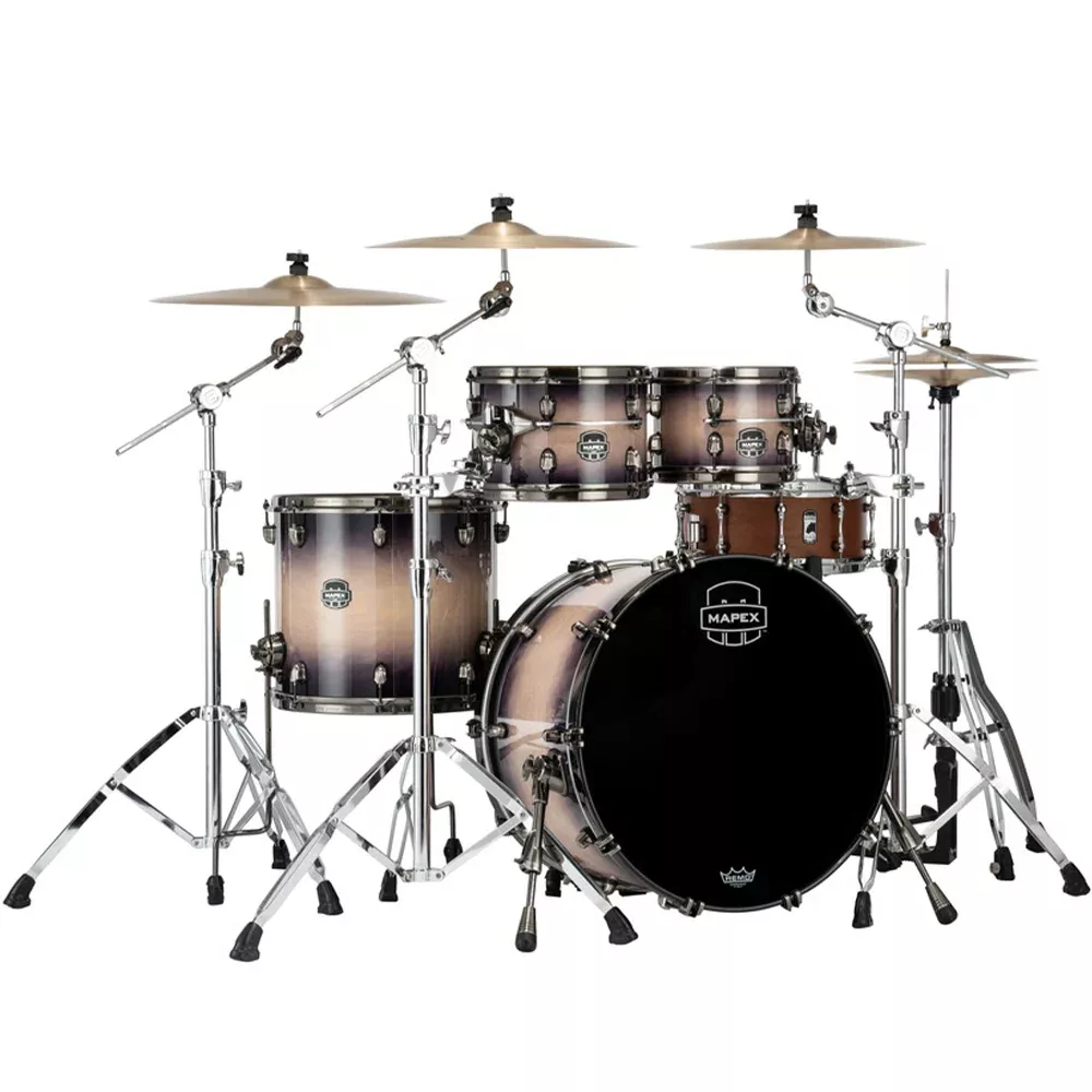 Mapex Saturn Evolution Classic 4-Piece Shell Pack in Exotic Violet Burst Lacquer