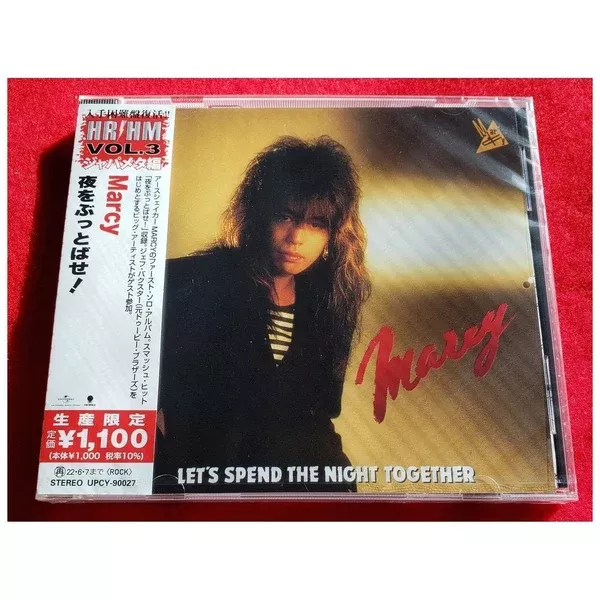 Marcy - Let's Spend The Night Together - Japan CD - UPCY-90027