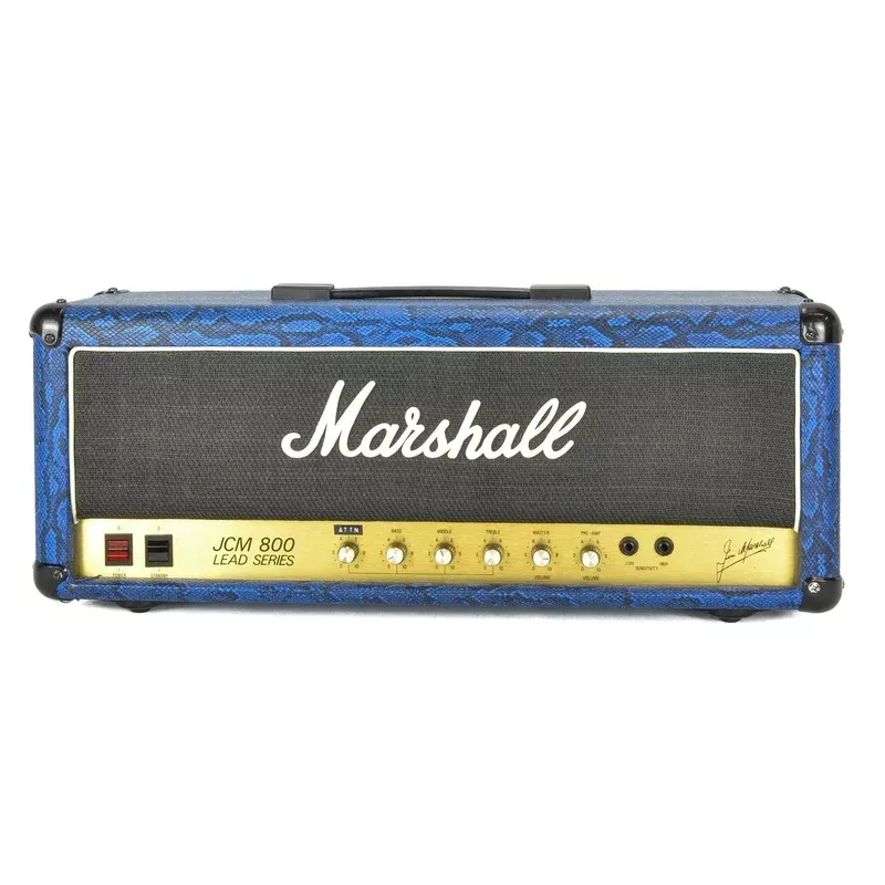 Marshall JCM800 Blue Snakeskin With Attenuator Mod – Used