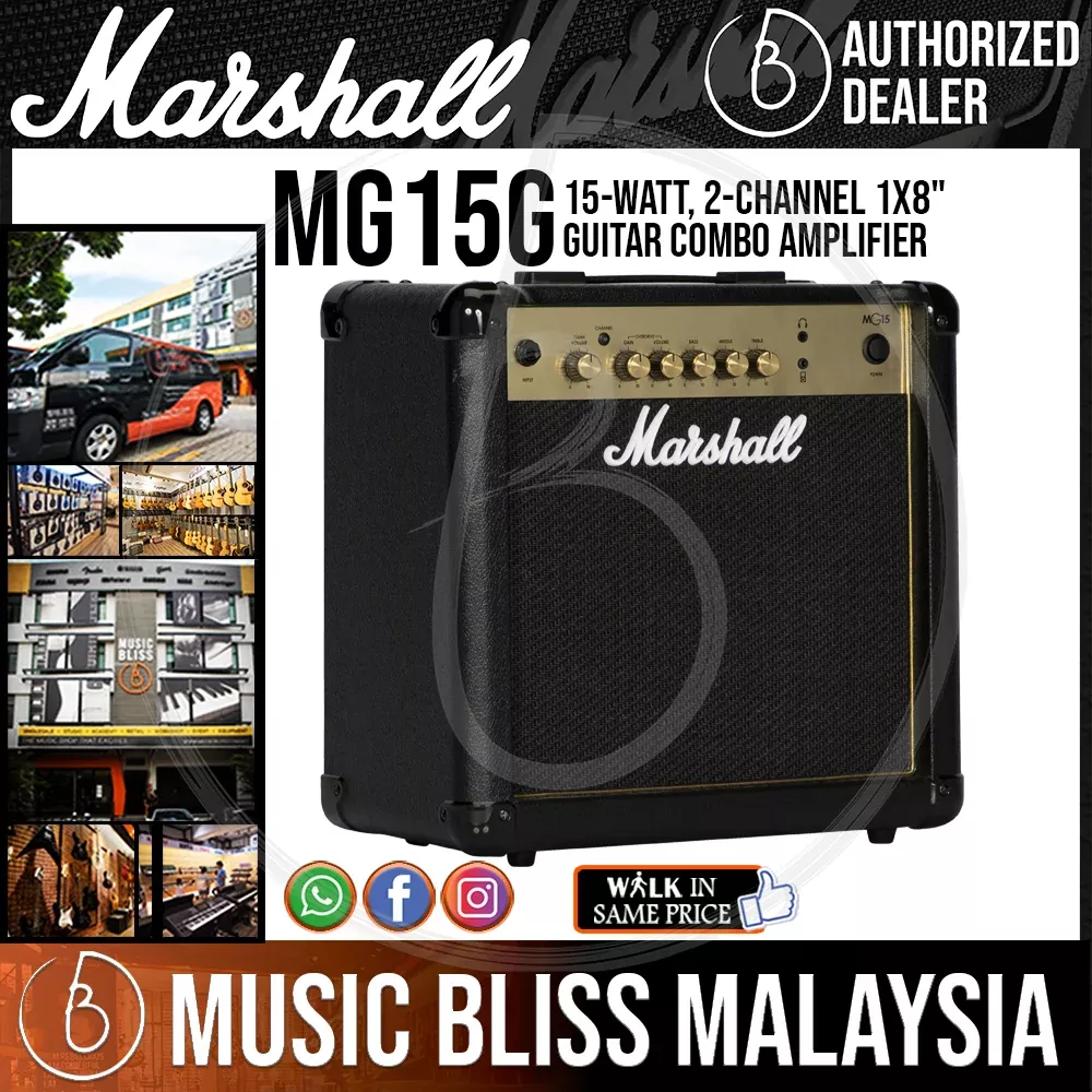 Marshall MG15G 15-watt 1×8″ Combo Amplifier
