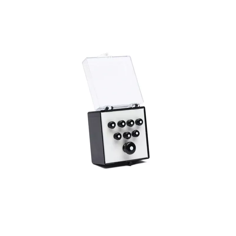 Martin Bridge Pin Set, Black with White Dot