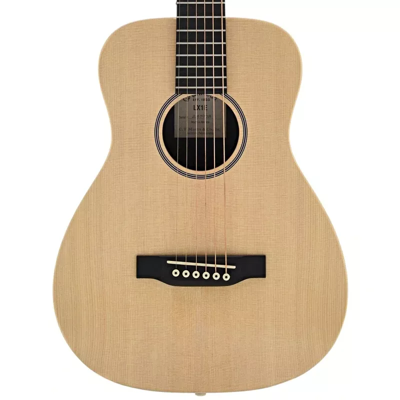 Martin LX1E Lefthanded Little Martin Solid Spruce Top Guitar with Pickup & Gigbag