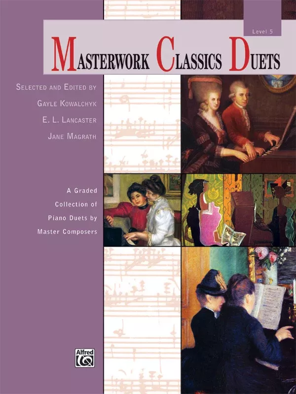 Masterwork Classics Duets, Level 5: Piano Duet (1 Piano, 4 Hands) Book