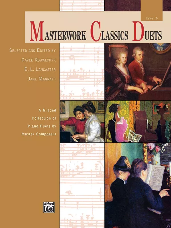 Masterwork Classics Duets, Level 6: Piano Duet (1 Piano, 4 Hands) Book