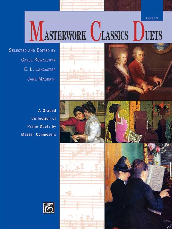 Masterwork Classics Duets, Level 9: Piano Duet (1 Piano, 4 Hands) Book