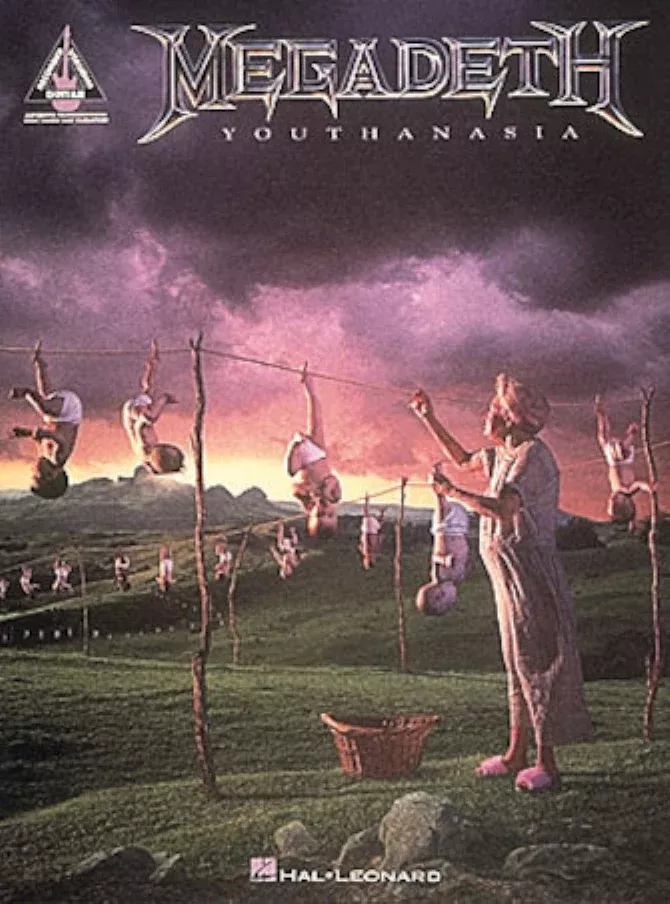 Megadeth Youthanasia Guitar Tab