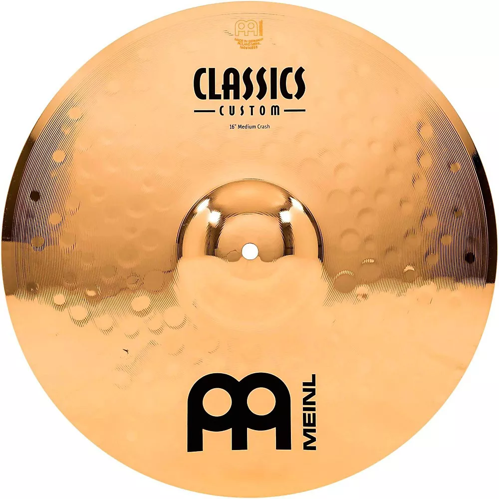 MEINL Classics Custom Medium Crash - Brilliant 16 in.
