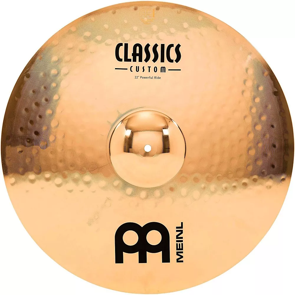 MEINL Classics Custom Powerful Ride - Brilliant 22 in.
