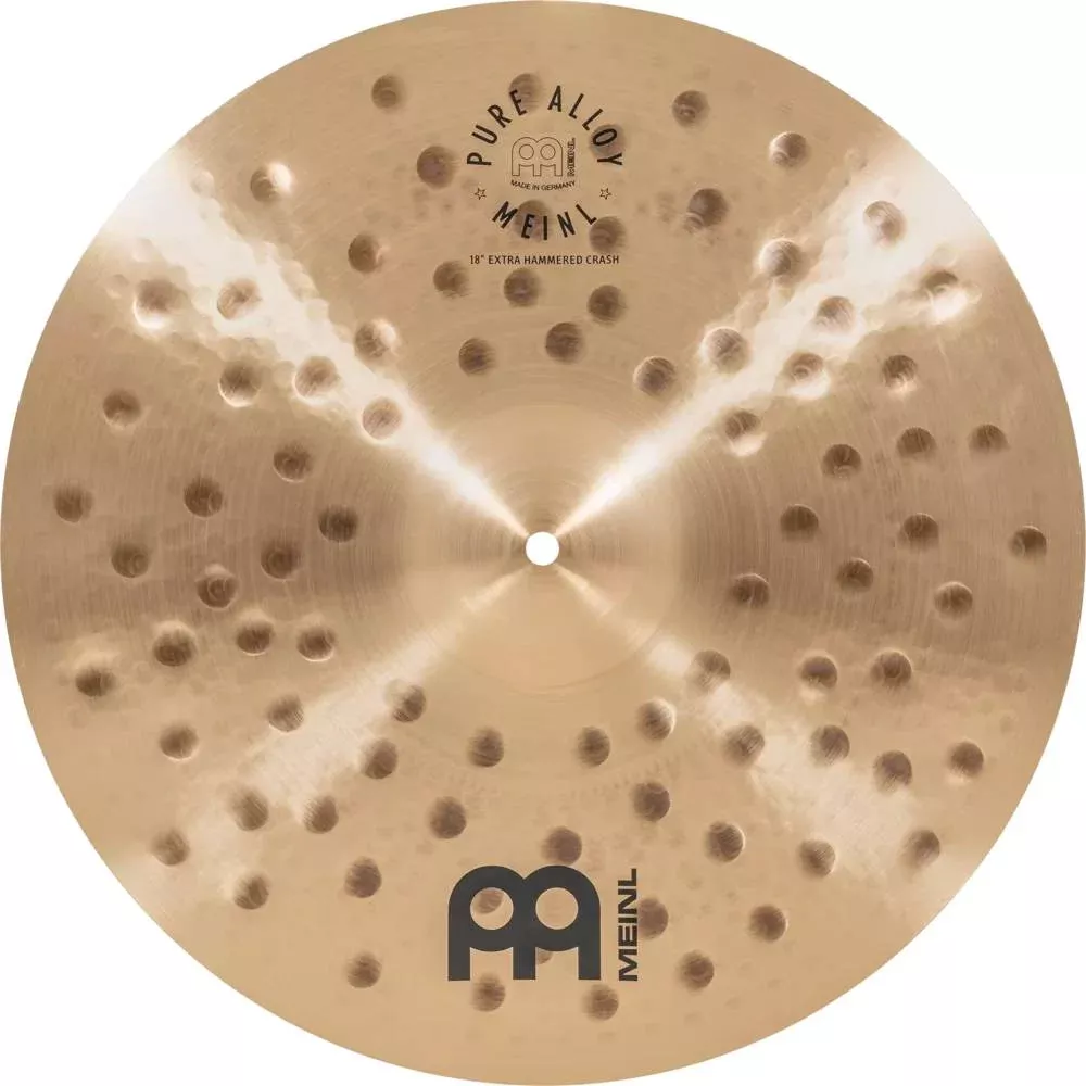 Meinl Cymbals Pure Alloy Extra Hammered Crash 18"