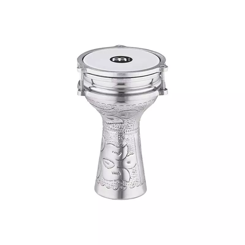Meinl HE-051 Mini Darbuka - 4 1/4in Aluminum, Hand Hammered