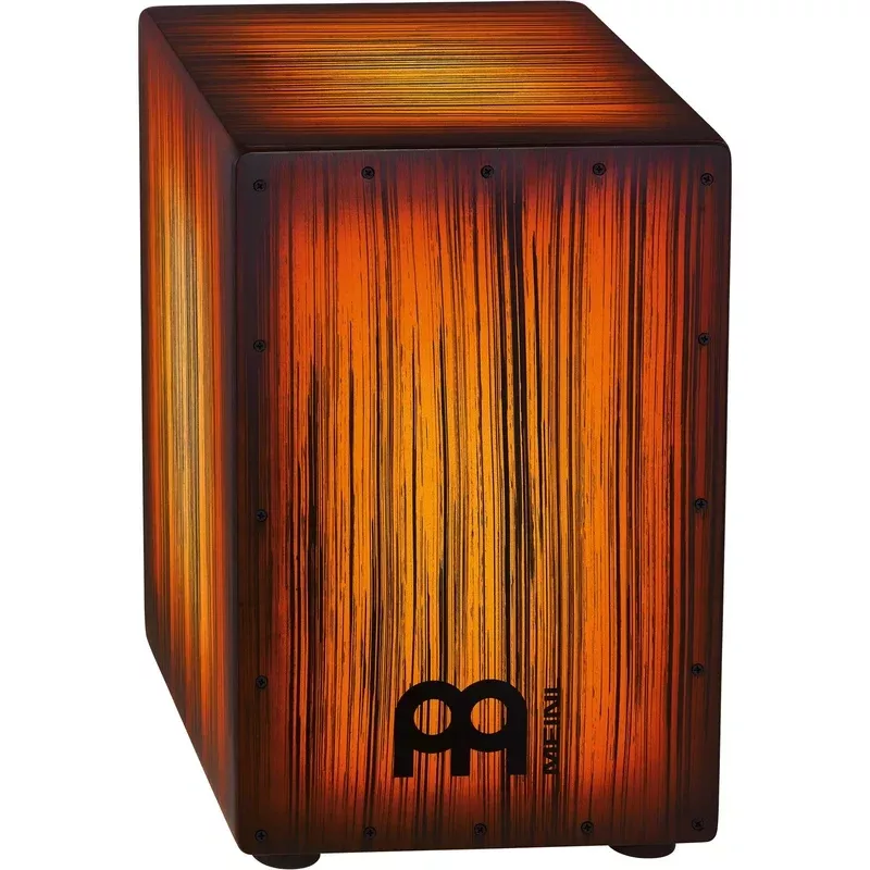 Meinl Percussion Headliner Series String Cajon – Amber Tiger Stripe