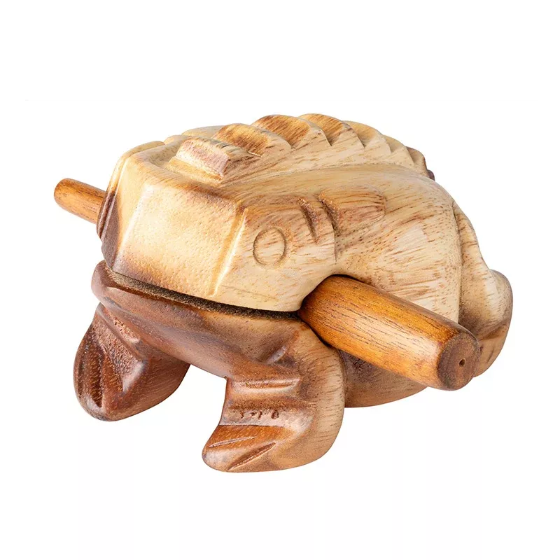 Meinl Percussion NINO Wood Frog Guiro – Large