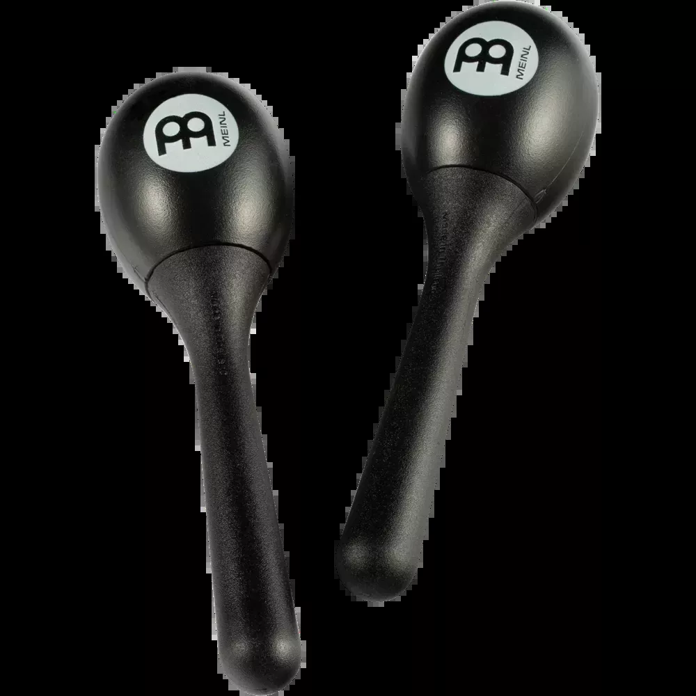 Meinl Percussion Plastic Egg Maracas Pair in Black
