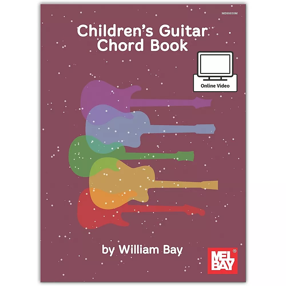 Mel Bay Childrens Guitar Chord, Book plus Online Video