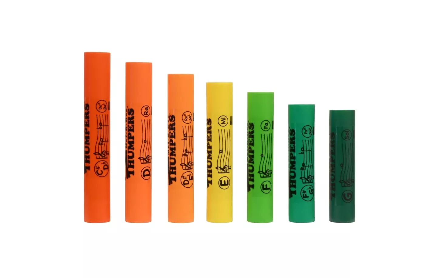 MEL-O-DEE Thumpers Treble Chromatic Extension Set