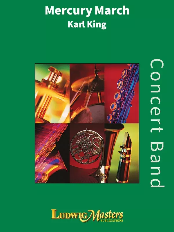 Mercury March: Concert Band, Score and Parts
