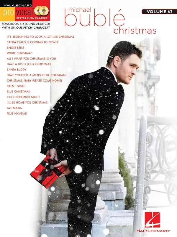 Michael Buble Christmas Pro Vocal Men Volume 62 BK/CD