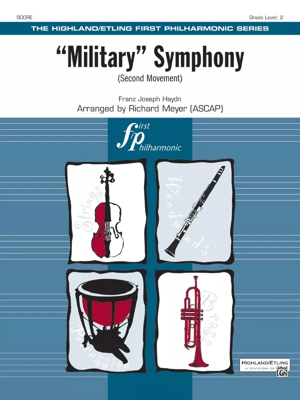 “Military” Symphony: Full Orchestra Conductor Score & Parts
