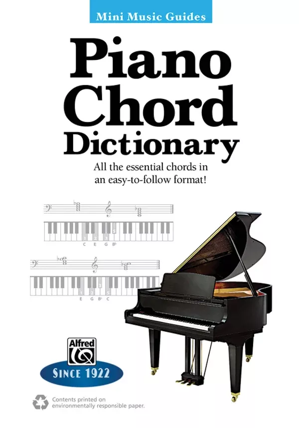 Mini Music Guides: Piano Chord Dictionary: Keyboard/Piano Book