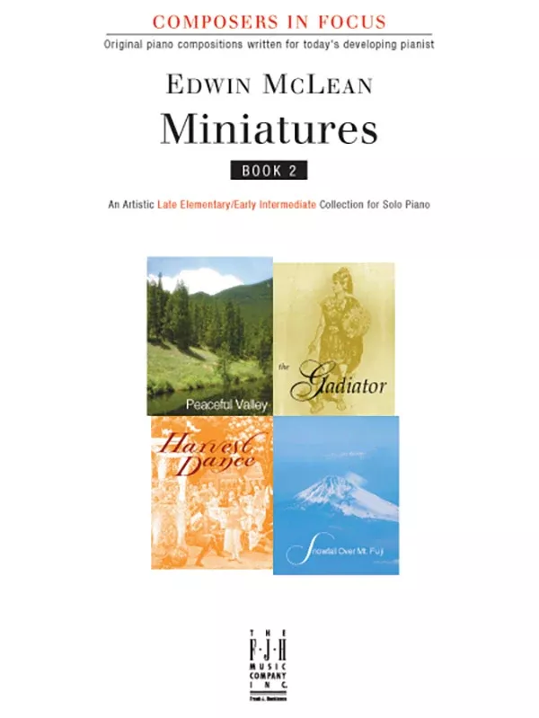 Miniatures, Book 2: Late Elementary/Early Intermediate Piano Book
