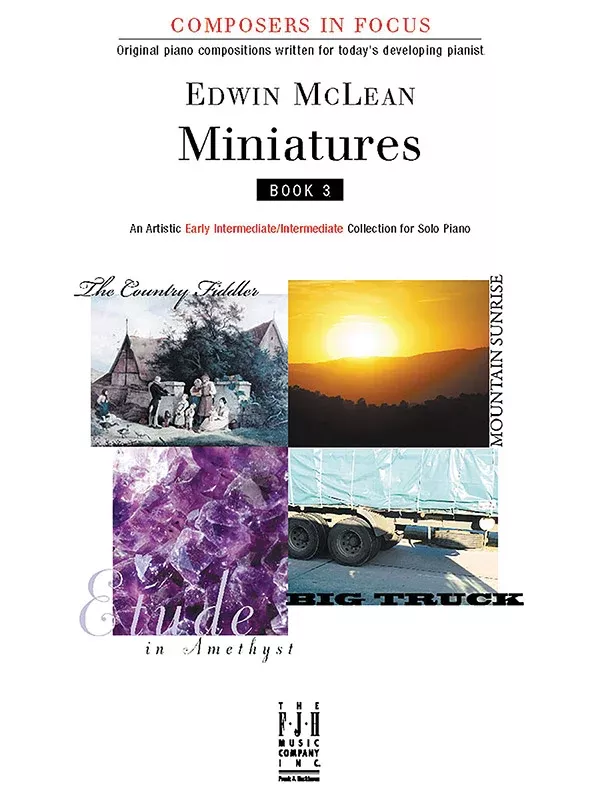 Miniatures, Book 3: Early Intermediate/Intermediate Piano Book