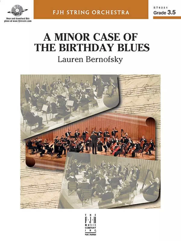 A Minor Case of the Birthday Blues: String Orchestra Conductor Score & Parts