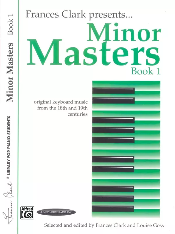 Minor Masters, Book 1: Piano Book