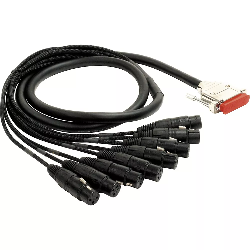 Mogami Gold 8 Channel DB25-XLR Female Snake Cable 5 ft.