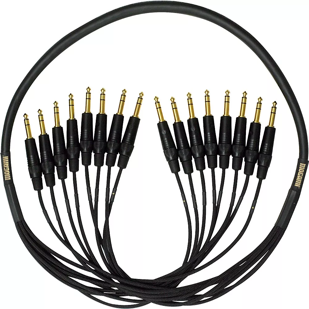Mogami Gold 8 Channel TRS-TRS Snake Cable 20 ft.