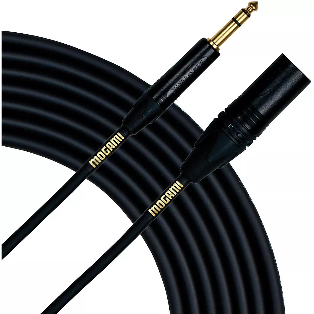 Mogami Gold Studio 1/4" to XLR Male Cable - 20 ft.