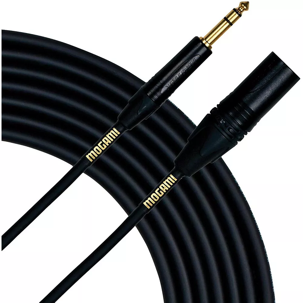Mogami Gold Studio 1/4" to XLR Male Cable - 3 ft.