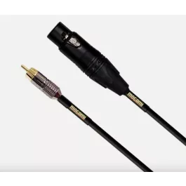 Mogami XLRF to RCA 12 ft (GOLD XLRF-RCA-12)