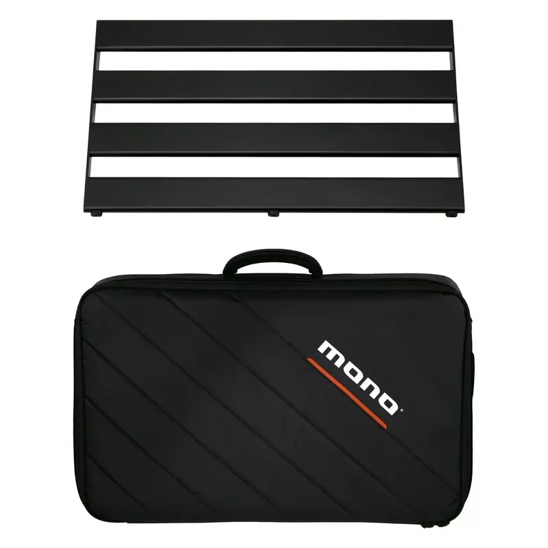 Mono Medium Pedalboard Rail w/ Stealth Club Accessory Case, Black