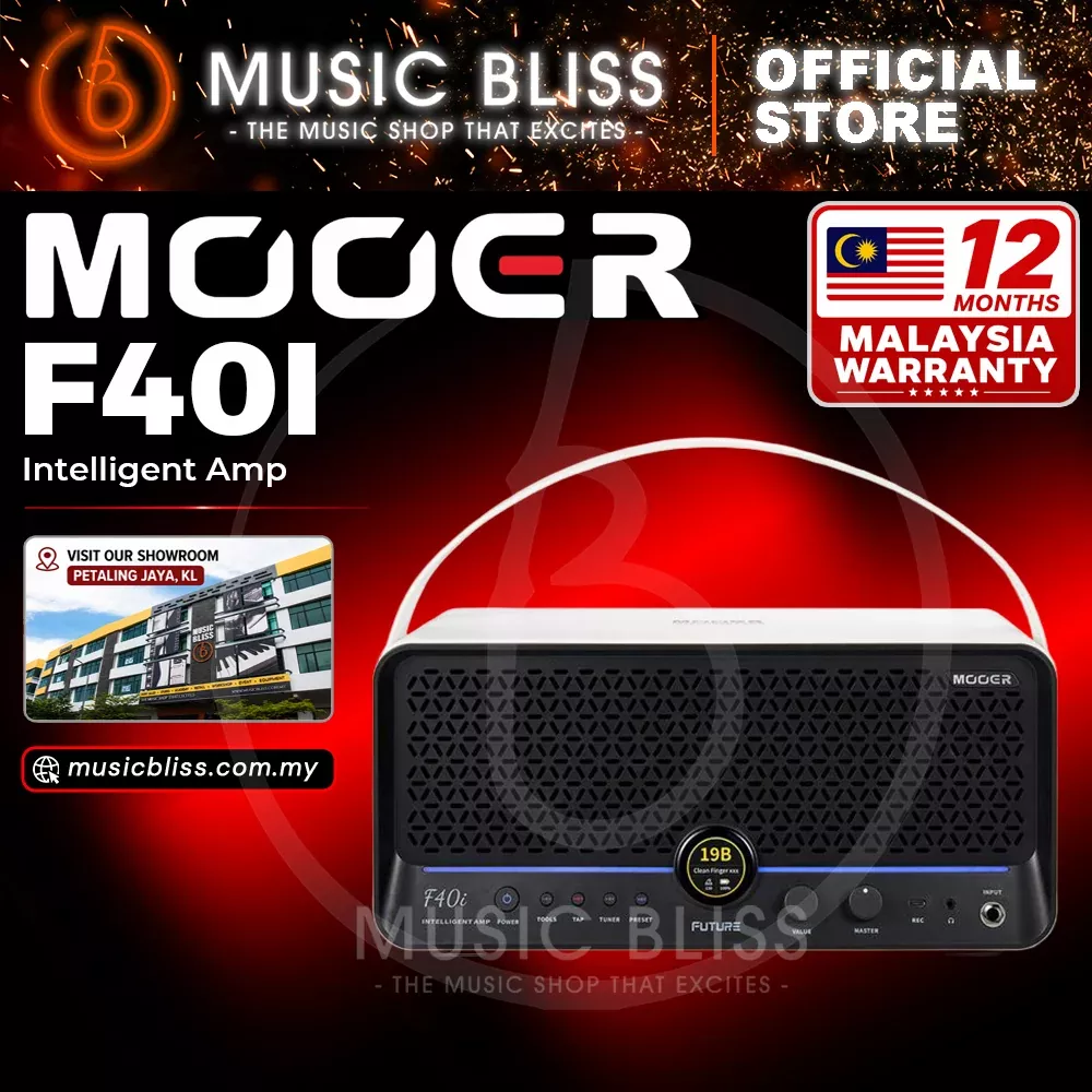 Mooer F40i AI Intelligent Amp – White