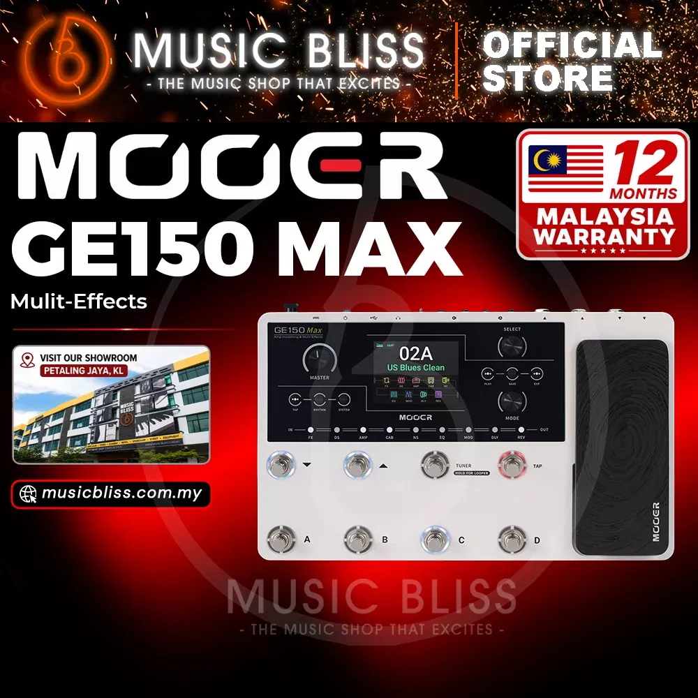 Mooer GE150 Max Multi Effect Processor