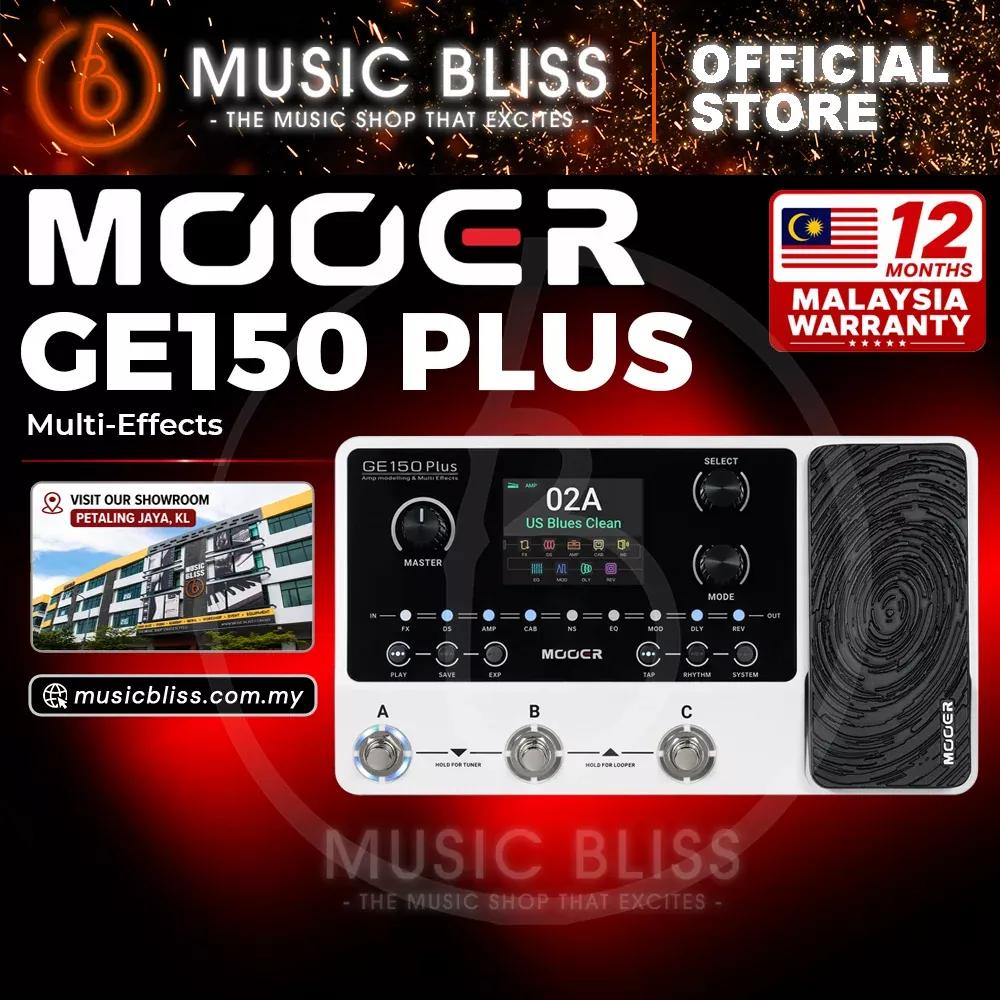 Mooer GE150 Plus Amp Modelling & Multi-Effects