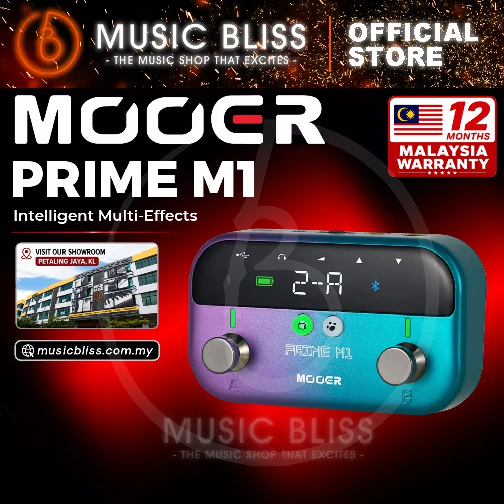 Mooer Prime M1 Intelligent Multi-Effects Pedal