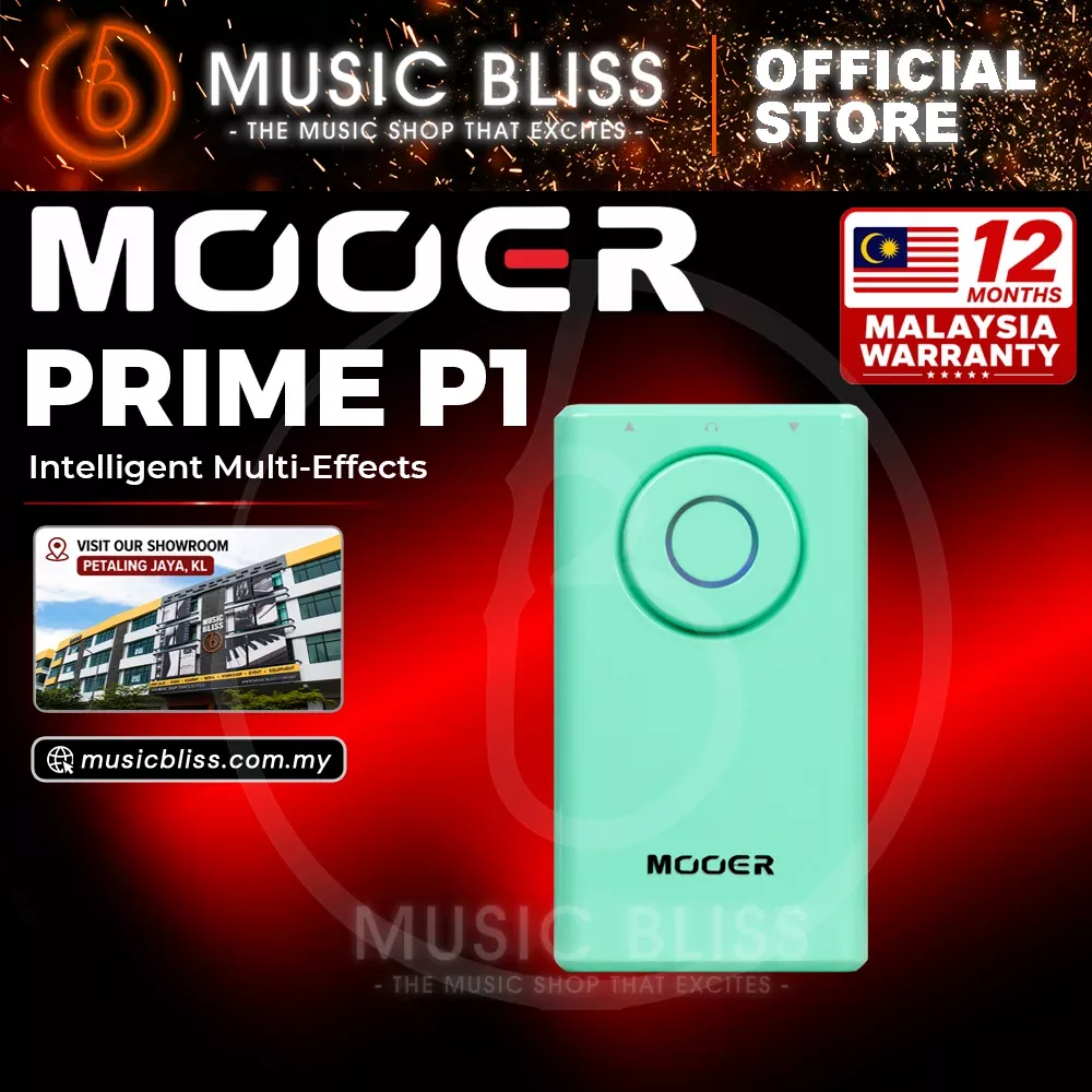 Mooer Prime P1 Intelligent Pedal – Green