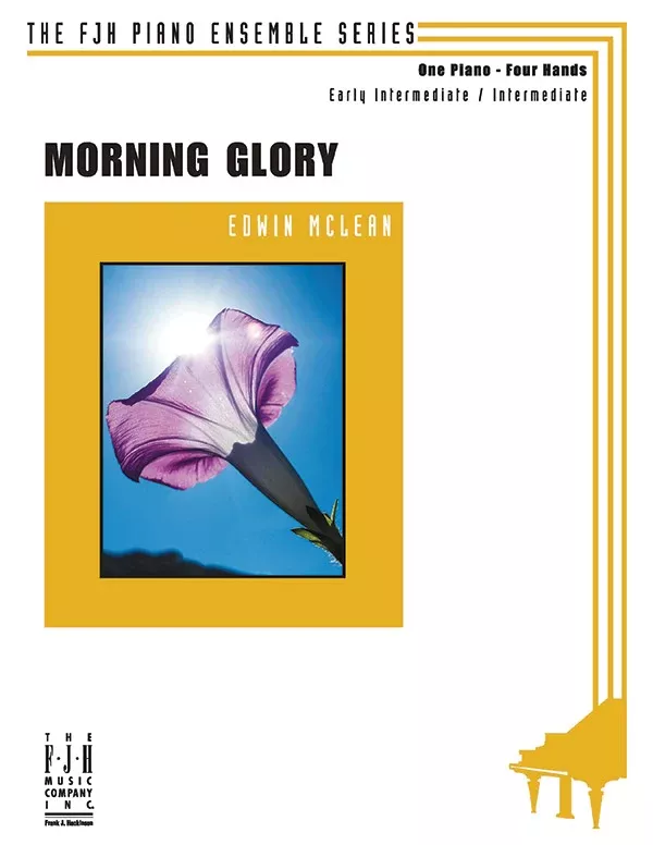 Morning Glory: Early Intermediate/Intermediate Piano Sheet