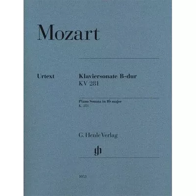 Mozart: Piano Sonata in B flat major K.281
