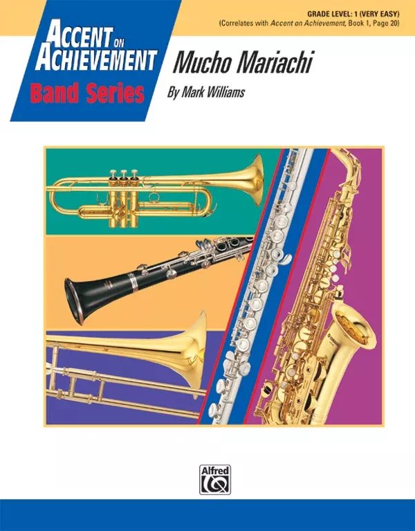 Mucho Mariachi: Concert Band Conductor Score & Parts