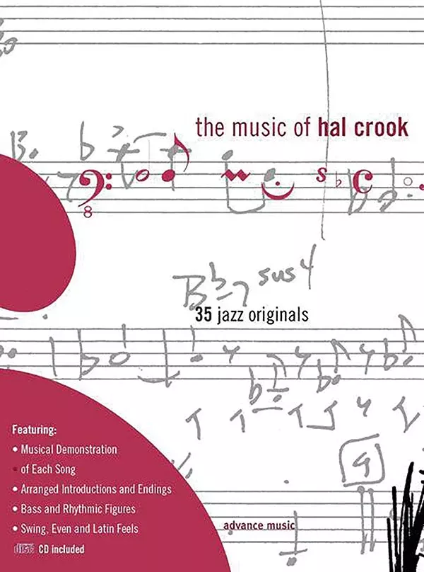 The Music of Hal Crook: Melody Instruments in C (Flute/Guitar/Piano) Book & CD